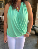 Keep It Simple Top in Mint XL 1X 3X