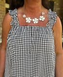 Summer Gingham Dress S/M