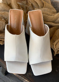 Tara Heels in White 5.5 -8.5