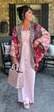 Strapless Jumpsuit in Dusty Pink S & L