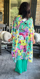 Paradise Pretty Kimono in Emerald S/M M/L XL/1X