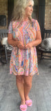 Paisley Sorbet Dress M