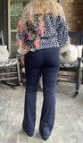 Courtney Pull Up Dark Denim Jeans S