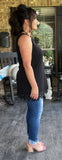 Romancing the Lace Cami in Black/Restock