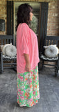 Everyday Kimono in Bright Pink S M XL
