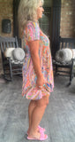 Paisley Sorbet Dress M