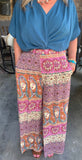 Tuscany Bound Wide Leg Pants M -2X