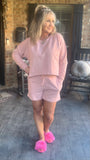 Sweetest Lounge Set in Blush S-XL