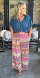 Tuscany Bound Wide Leg Pants M -2X