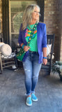Green Obsession Bucket/Crossbody Handbag