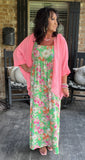Everyday Kimono in Bright Pink S M XL