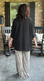 Everyday Kimono in Black XL