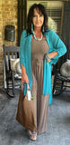 Strapless Jumpsuit in Mocha L XL