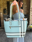 Blush Plaid 3 in 1 Handbag