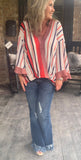 Tiffany Pull on Flares Dark Denim S