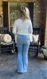 Morgan Jeans in Medium Blue M -3X
