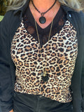 So Glamorous Crystal Ball Necklace in Black