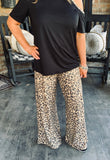 Riviera Leopard Wide Leg Pants 2X 3X