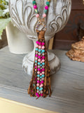 Emma Tassel Necklace in Multi
