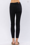 Leopard and Black Denim Jeans 5 7 9