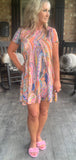 Paisley Sorbet Dress M