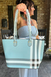 Blush Plaid 3 in 1 Handbag