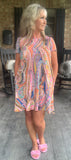 Paisley Sorbet Dress M