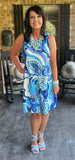 Blue Hawaii Dress S-3X