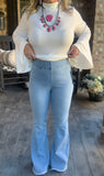 Morgan Jeans in Light Blue M -3X