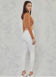 Summer White Denim Jeans 5-15