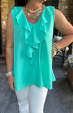 Happy Days Blouse in Mint