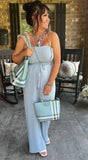 Blush Plaid 3 in 1 Handbag