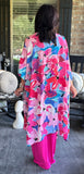 Paradise Pretty Kimono in Rose S/M - 1X/2X