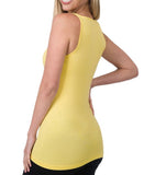 Stretchy Seamless Tank Cami Neon Pink