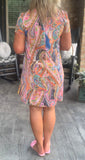 Paisley Sorbet Dress M