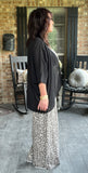 Everyday Kimono in Black XL