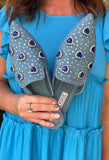 In Love With Bling Denim Mules 6.5-10