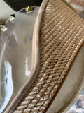 Clear and Gold Studded Wedges 6-10
