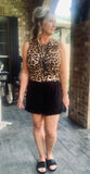 The Julie Leopard Romper S L XL