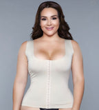Shapewear Seamless Top Hook and Eye Closure S/M -2X