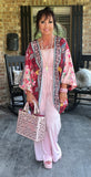 Strapless Jumpsuit in Dusty Pink S & L