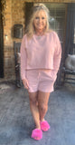 Sweetest Lounge Set in Blush S-XL
