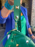 Green Obsession Bucket/Crossbody Handbag