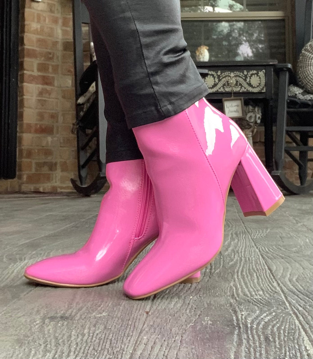 pink barbie boots