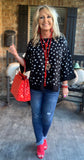 Sweetest Polka Sweater S