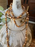 Emma Tassel Necklace in Rose Gold