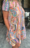 Paisley Sorbet Dress M