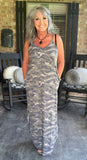 Camo Chic Dress S M 3X