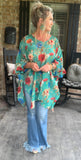 Farrah Pull on Flares Medium Wash M