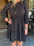 Bettye Polka Dot Dress S L